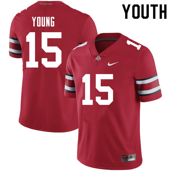 Youth #15 Craig Young Ohio State Buckeyes College Football Jerseys Sale-Red